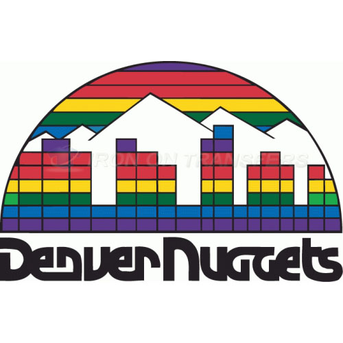 Denver Nuggets Iron-on Stickers (Heat Transfers)NO.981